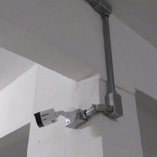 Instalação de segurança eletrônica CHPC — 02